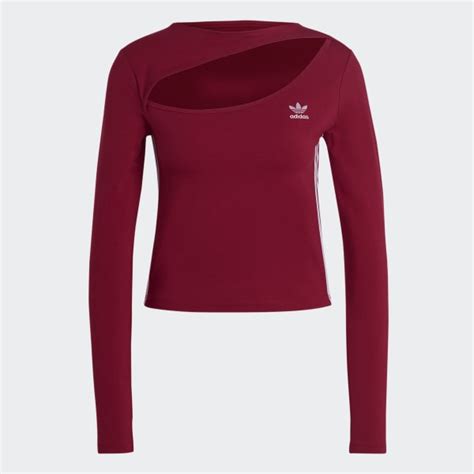 adidas oberteil damen rot|rote T.